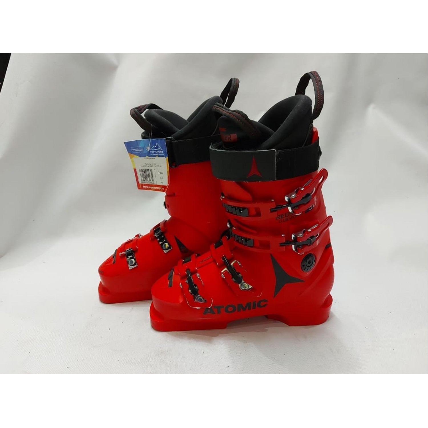 Горнолыжные ботинки бу 24,5 Atomic Redster 90 красные купить по цене - 7000◈ интернет магазин АйсХит Санкт-Петербург